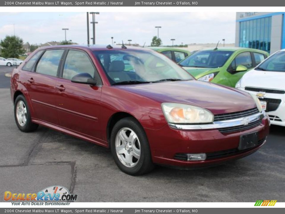 2004 Chevrolet Malibu Maxx LT Wagon Sport Red Metallic / Neutral Photo #2