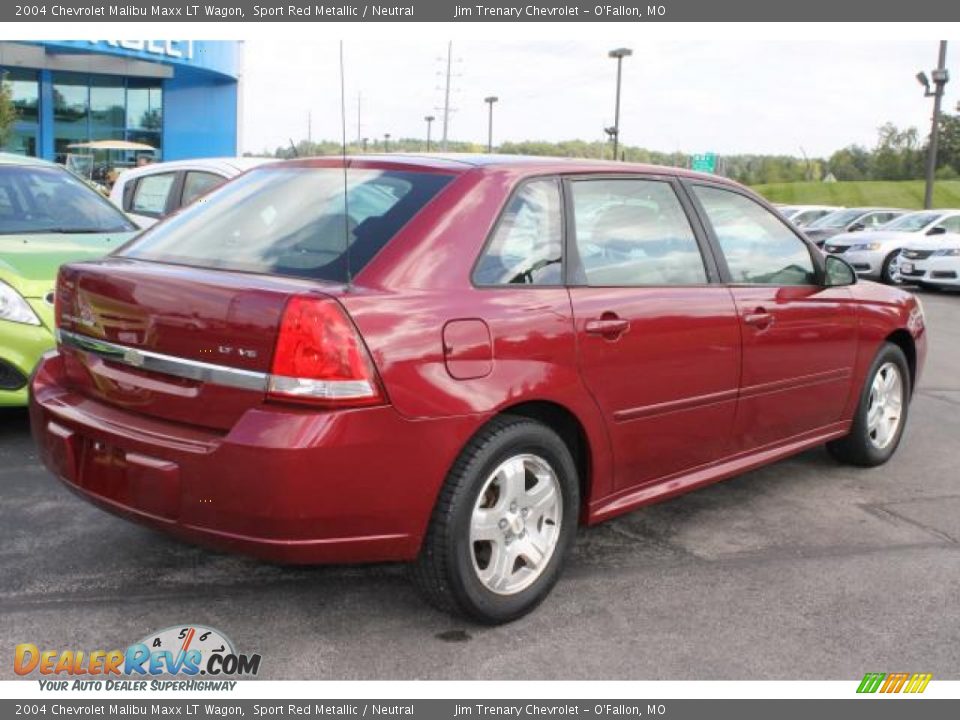 2004 Chevrolet Malibu Maxx LT Wagon Sport Red Metallic / Neutral Photo #3