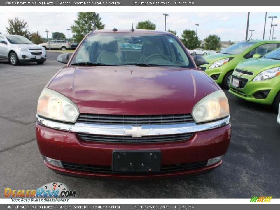 2004 Chevrolet Malibu Maxx LT Wagon Sport Red Metallic / Neutral Photo #8