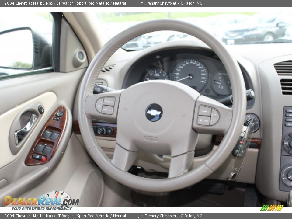 2004 Chevrolet Malibu Maxx LT Wagon Sport Red Metallic / Neutral Photo #11