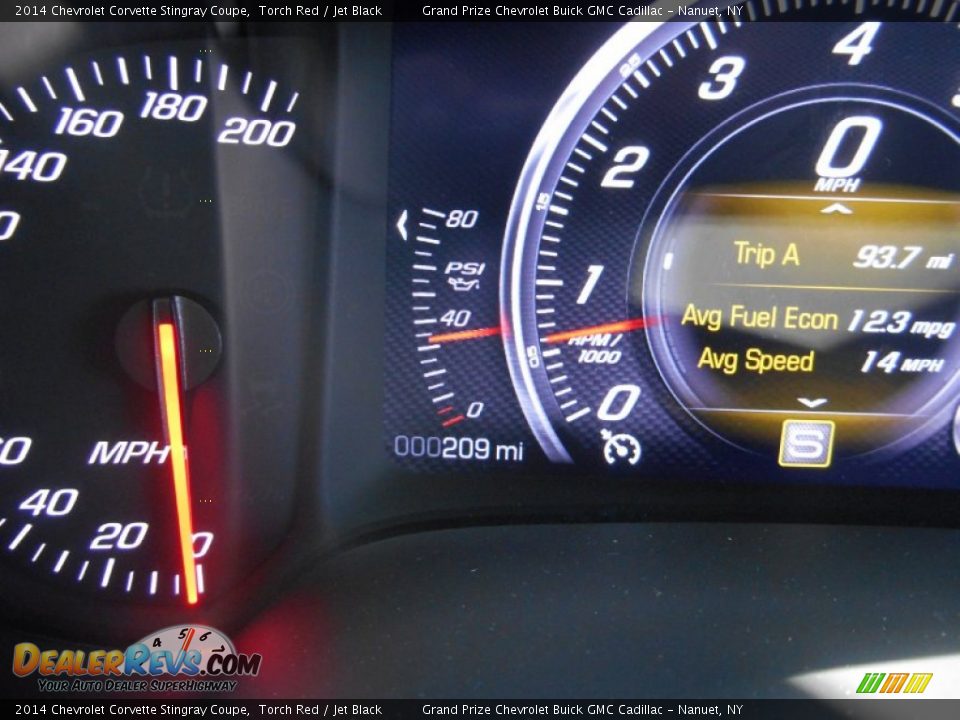 2014 Chevrolet Corvette Stingray Coupe Torch Red / Jet Black Photo #12