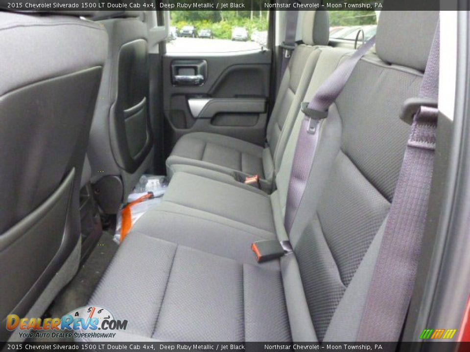 2015 Chevrolet Silverado 1500 LT Double Cab 4x4 Deep Ruby Metallic / Jet Black Photo #11