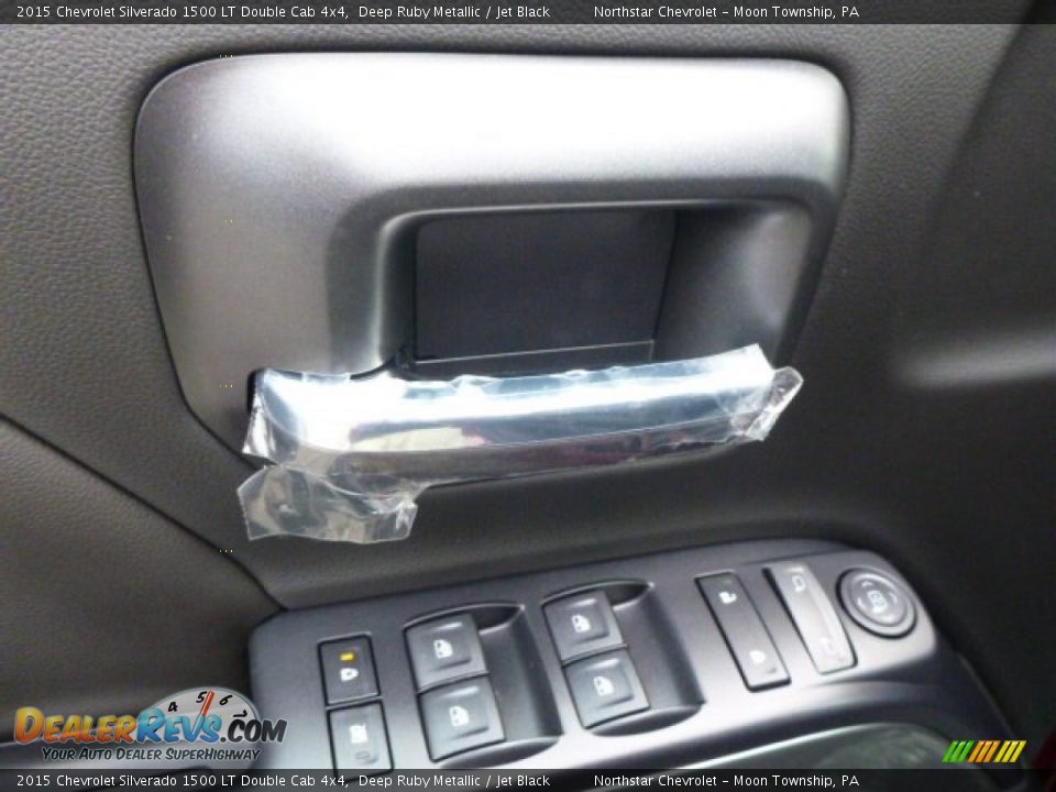 2015 Chevrolet Silverado 1500 LT Double Cab 4x4 Deep Ruby Metallic / Jet Black Photo #13