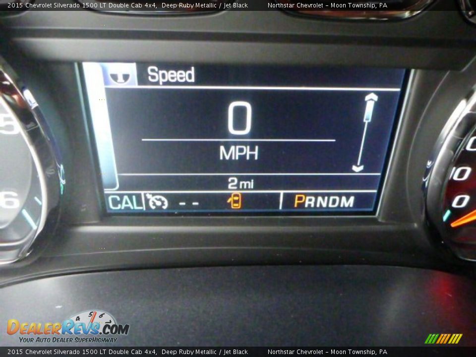 2015 Chevrolet Silverado 1500 LT Double Cab 4x4 Deep Ruby Metallic / Jet Black Photo #20