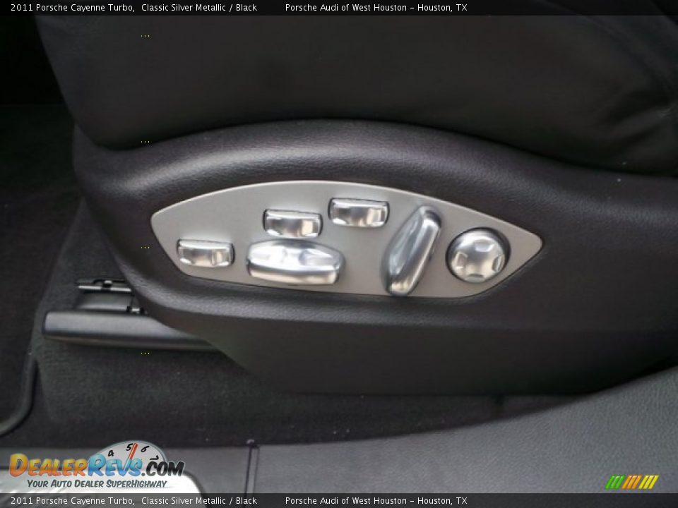 2011 Porsche Cayenne Turbo Classic Silver Metallic / Black Photo #18