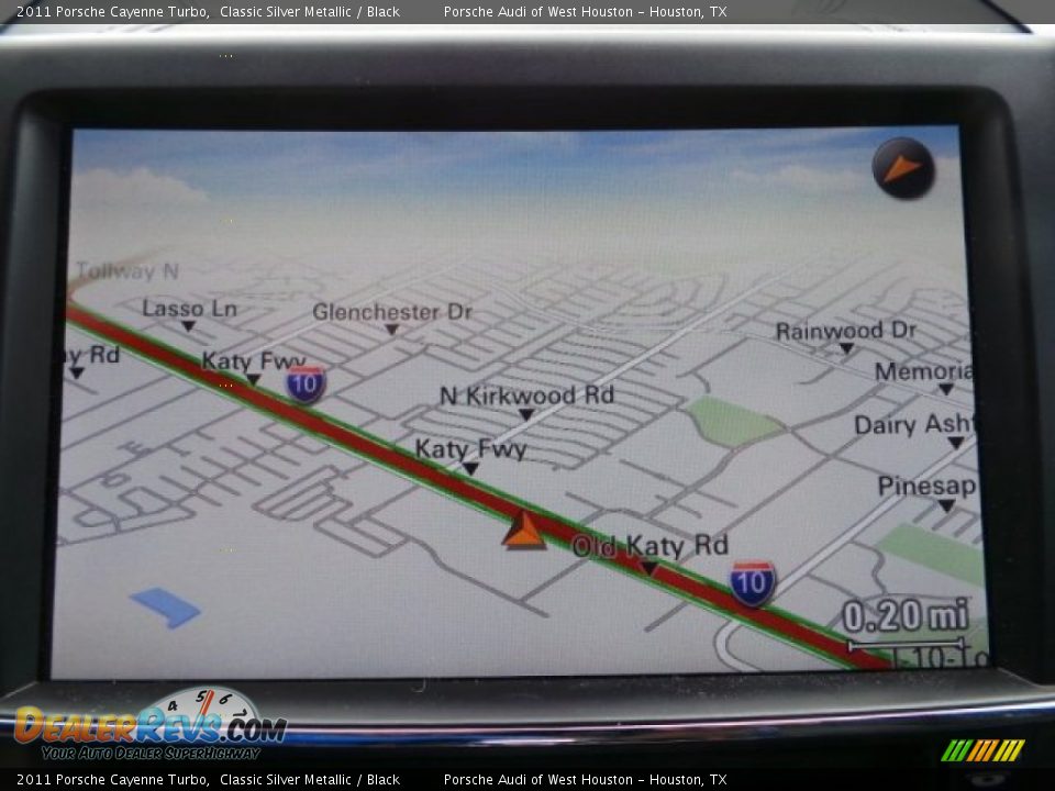 2011 Porsche Cayenne Turbo Classic Silver Metallic / Black Photo #21