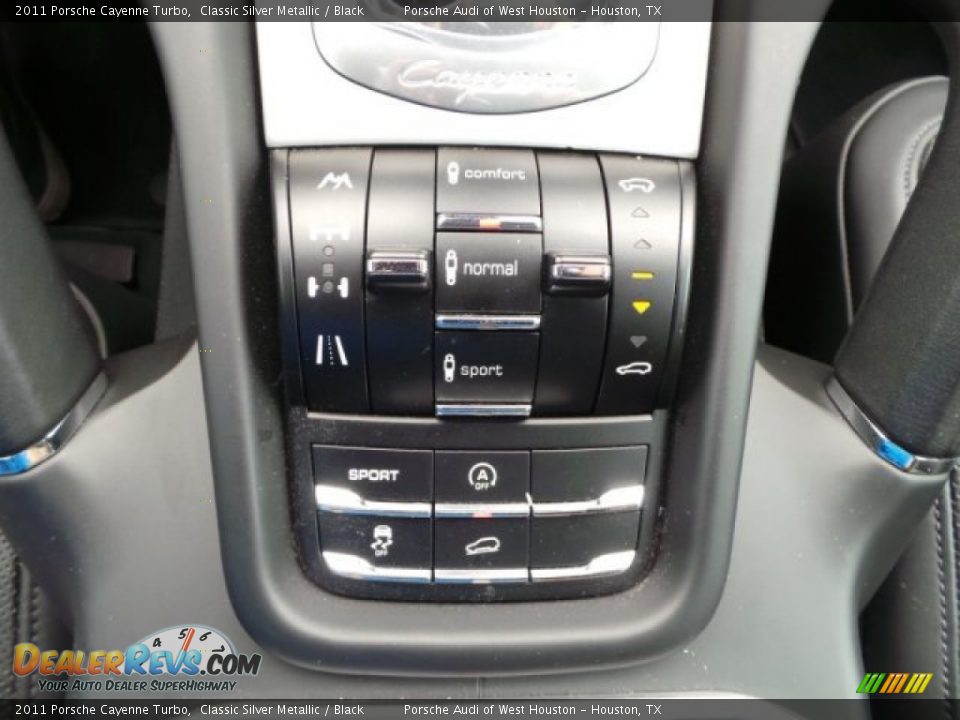 2011 Porsche Cayenne Turbo Classic Silver Metallic / Black Photo #25