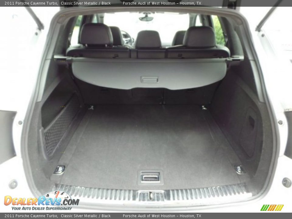 2011 Porsche Cayenne Turbo Classic Silver Metallic / Black Photo #35