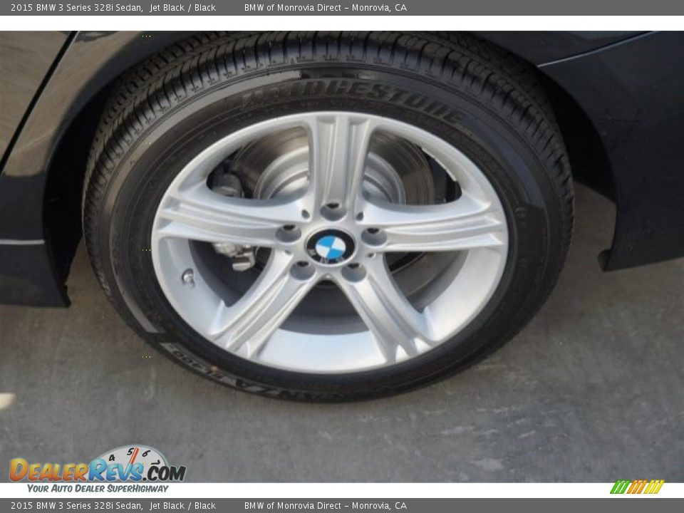 2015 BMW 3 Series 328i Sedan Jet Black / Black Photo #4