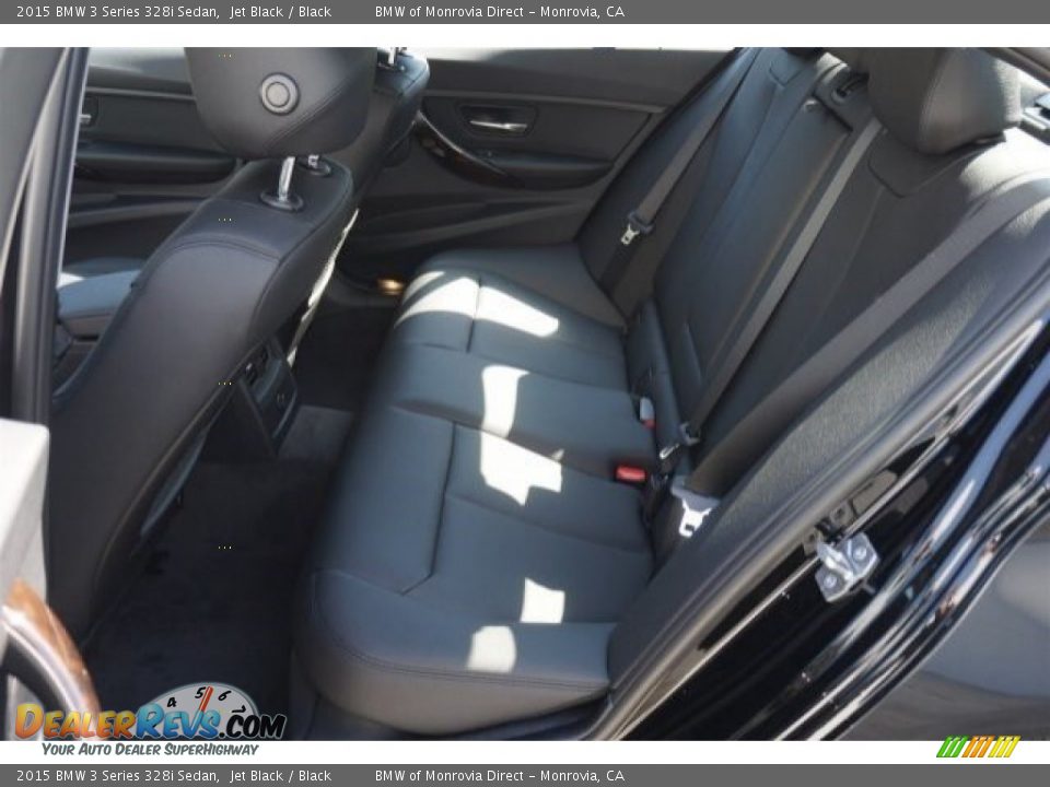 2015 BMW 3 Series 328i Sedan Jet Black / Black Photo #5