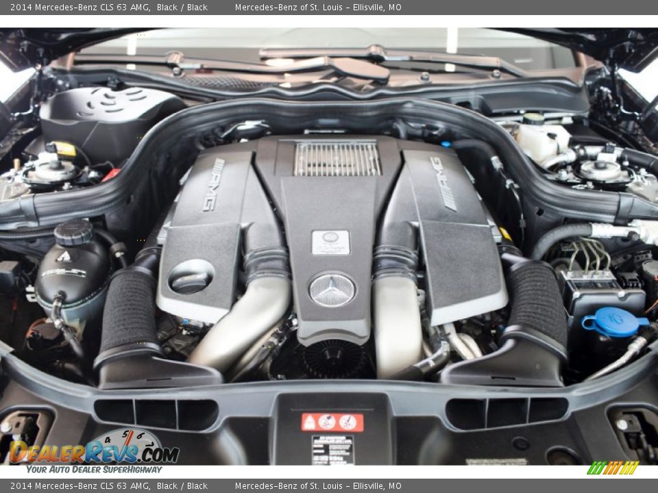 2014 Mercedes-Benz CLS 63 AMG 5.5 AMG Liter biturbo DOHC 32-Valve VVT V8 Engine Photo #8