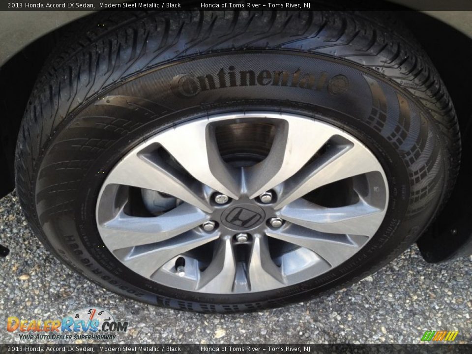 2013 Honda Accord LX Sedan Modern Steel Metallic / Black Photo #3