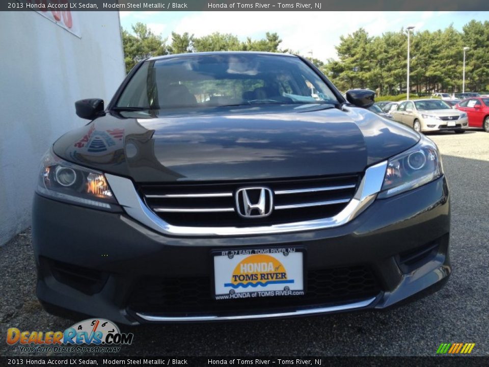 2013 Honda Accord LX Sedan Modern Steel Metallic / Black Photo #4