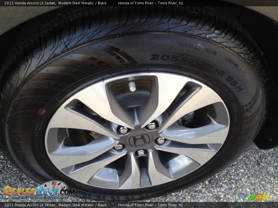 2013 Honda Accord LX Sedan Modern Steel Metallic / Black Photo #6