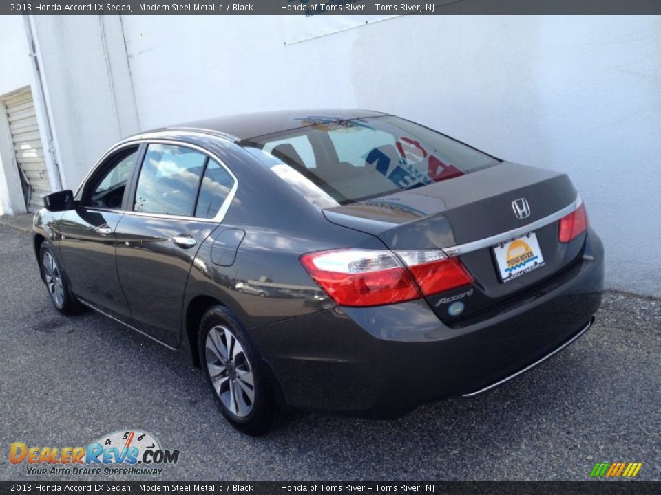 2013 Honda Accord LX Sedan Modern Steel Metallic / Black Photo #7