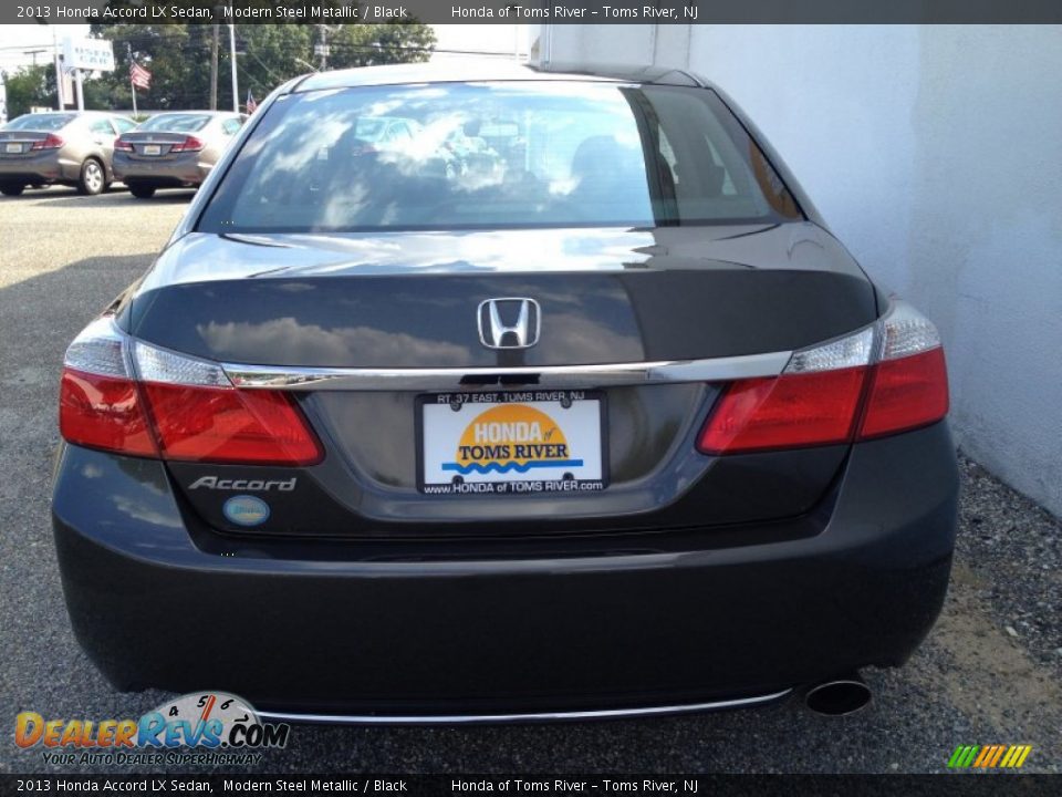 2013 Honda Accord LX Sedan Modern Steel Metallic / Black Photo #8