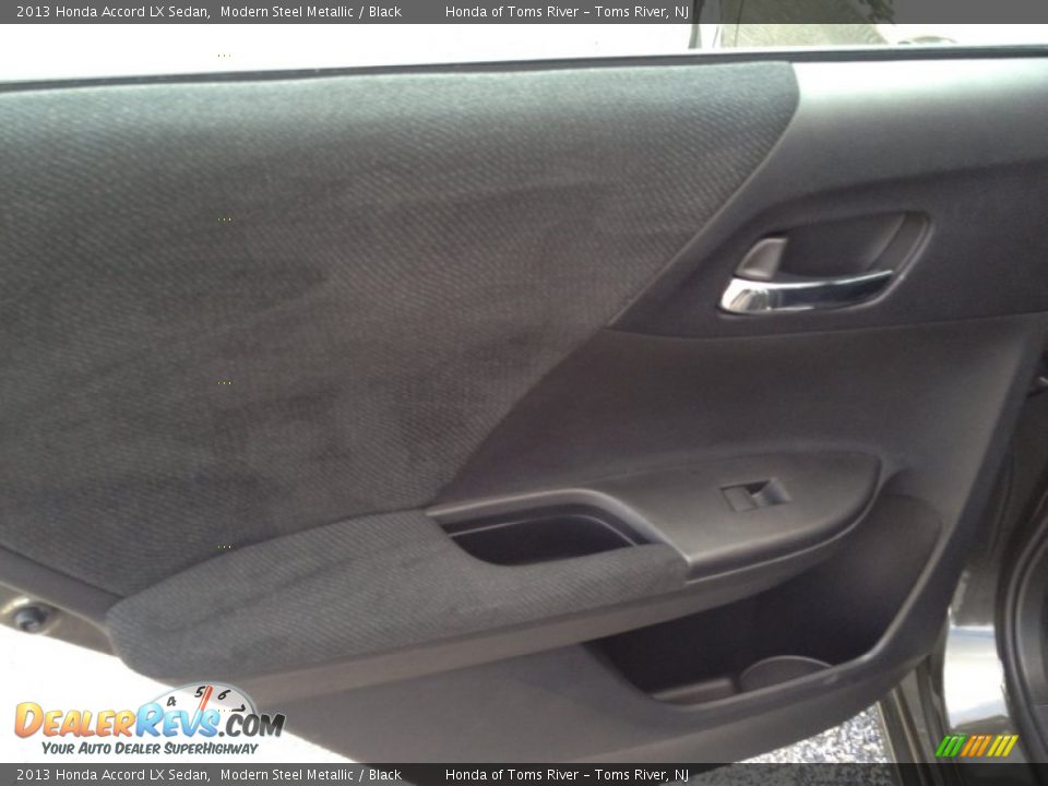 2013 Honda Accord LX Sedan Modern Steel Metallic / Black Photo #9