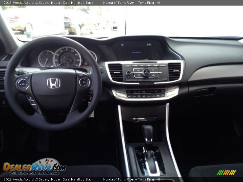 2013 Honda Accord LX Sedan Modern Steel Metallic / Black Photo #11