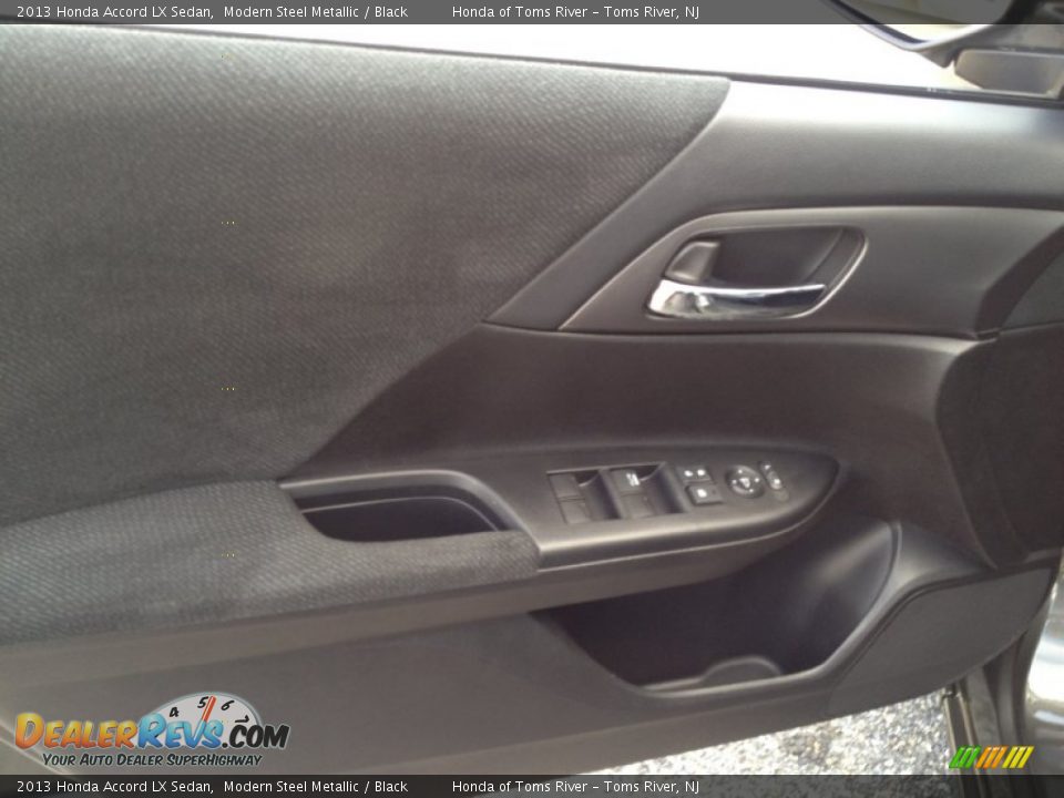 2013 Honda Accord LX Sedan Modern Steel Metallic / Black Photo #12