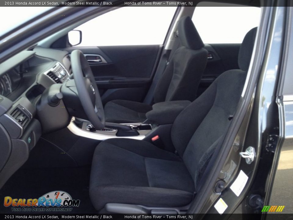 2013 Honda Accord LX Sedan Modern Steel Metallic / Black Photo #14