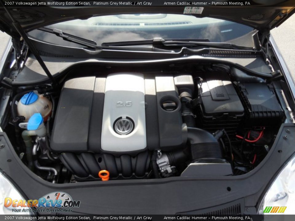 2007 Volkswagen Jetta Wolfsburg Edition Sedan Platinum Grey Metallic / Art Gray Photo #20