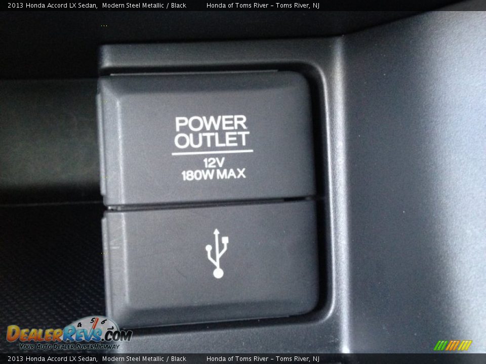 2013 Honda Accord LX Sedan Modern Steel Metallic / Black Photo #17