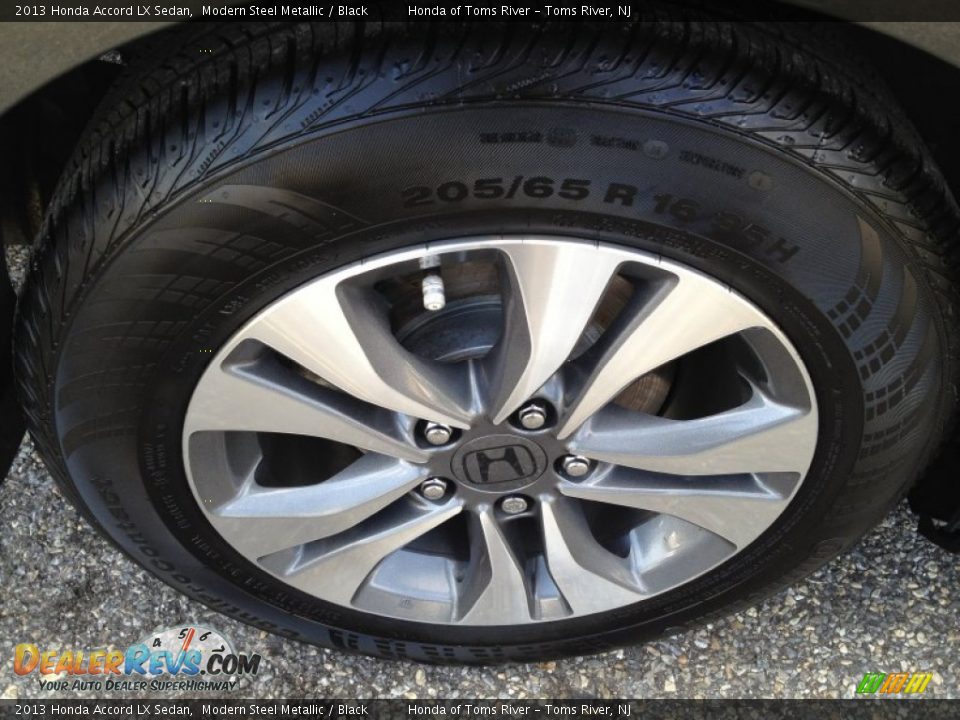 2013 Honda Accord LX Sedan Modern Steel Metallic / Black Photo #23