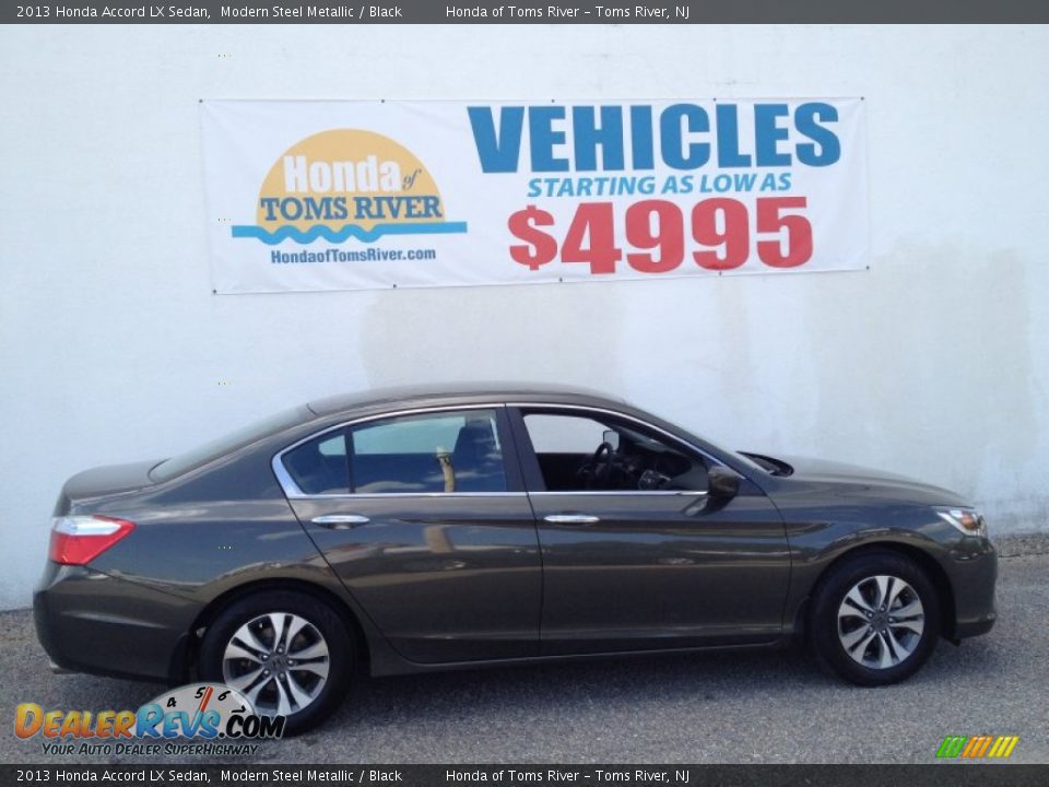 2013 Honda Accord LX Sedan Modern Steel Metallic / Black Photo #26