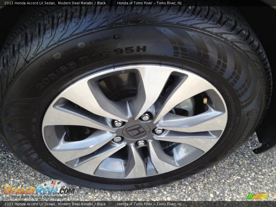 2013 Honda Accord LX Sedan Modern Steel Metallic / Black Photo #30