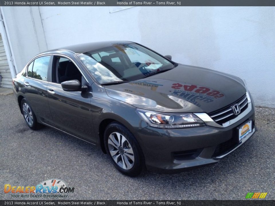 2013 Honda Accord LX Sedan Modern Steel Metallic / Black Photo #31