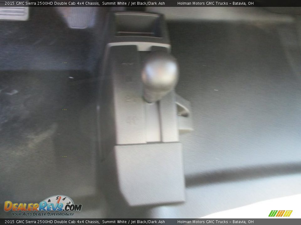 2015 GMC Sierra 2500HD Double Cab 4x4 Chassis Summit White / Jet Black/Dark Ash Photo #9