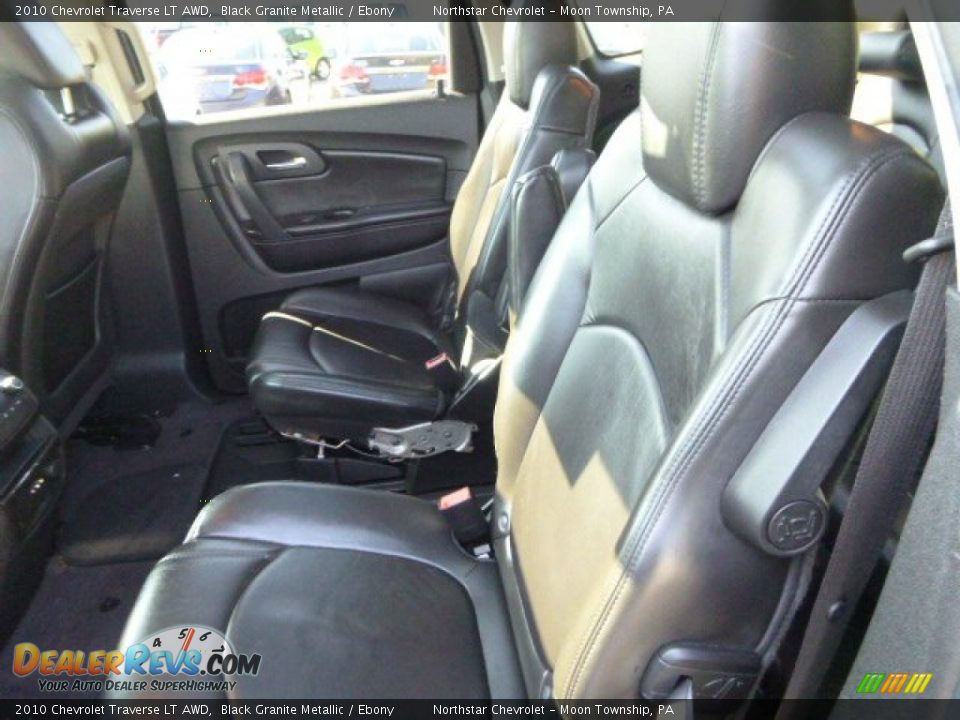 2010 Chevrolet Traverse LT AWD Black Granite Metallic / Ebony Photo #8
