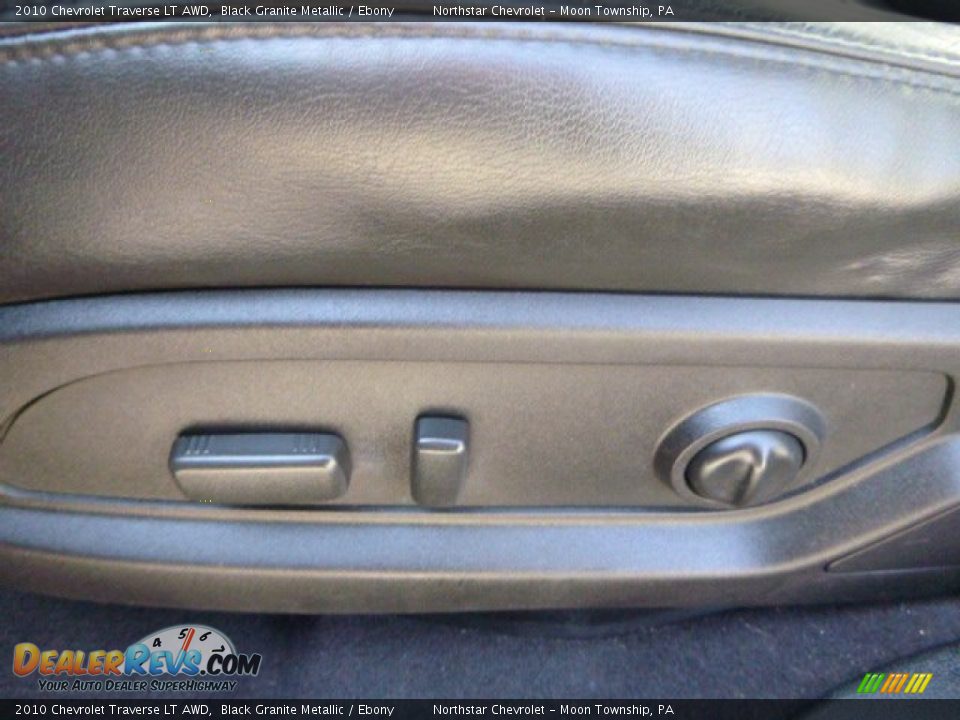 2010 Chevrolet Traverse LT AWD Black Granite Metallic / Ebony Photo #14