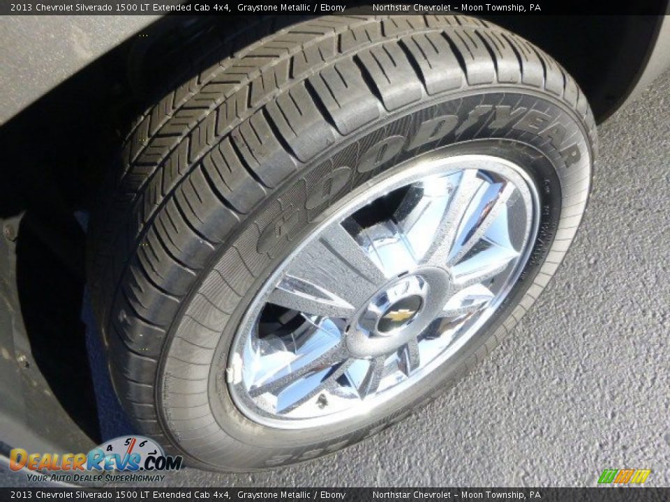 2013 Chevrolet Silverado 1500 LT Extended Cab 4x4 Graystone Metallic / Ebony Photo #8