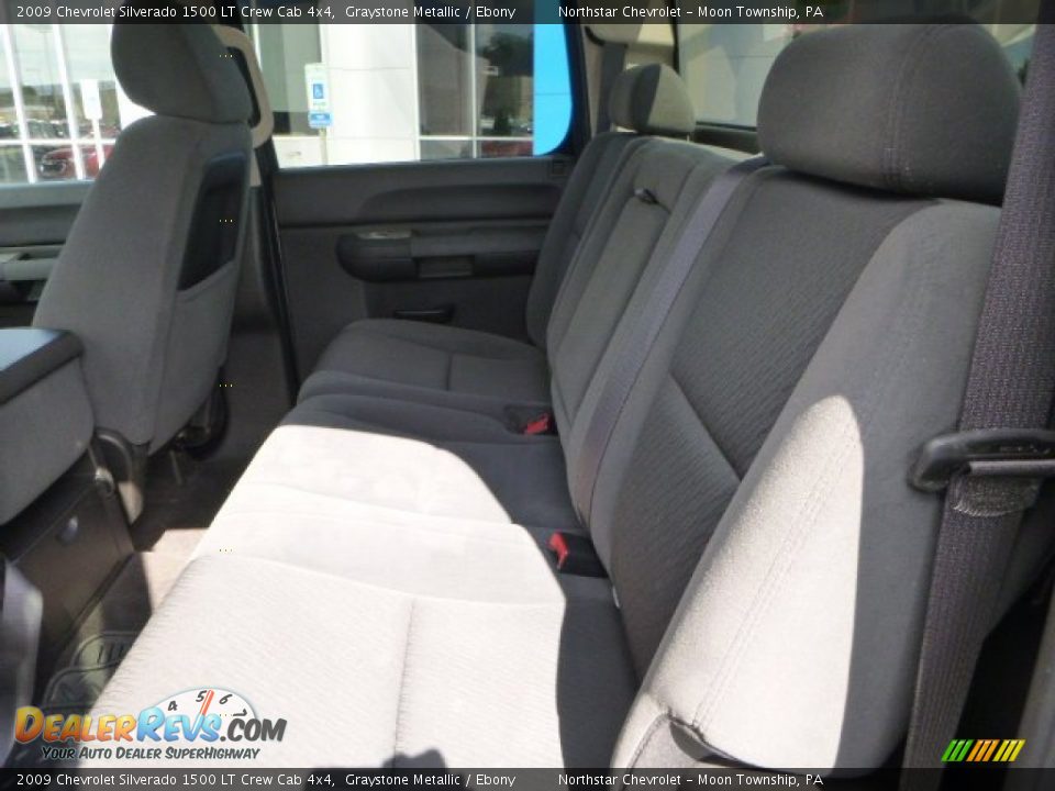 2009 Chevrolet Silverado 1500 LT Crew Cab 4x4 Graystone Metallic / Ebony Photo #12