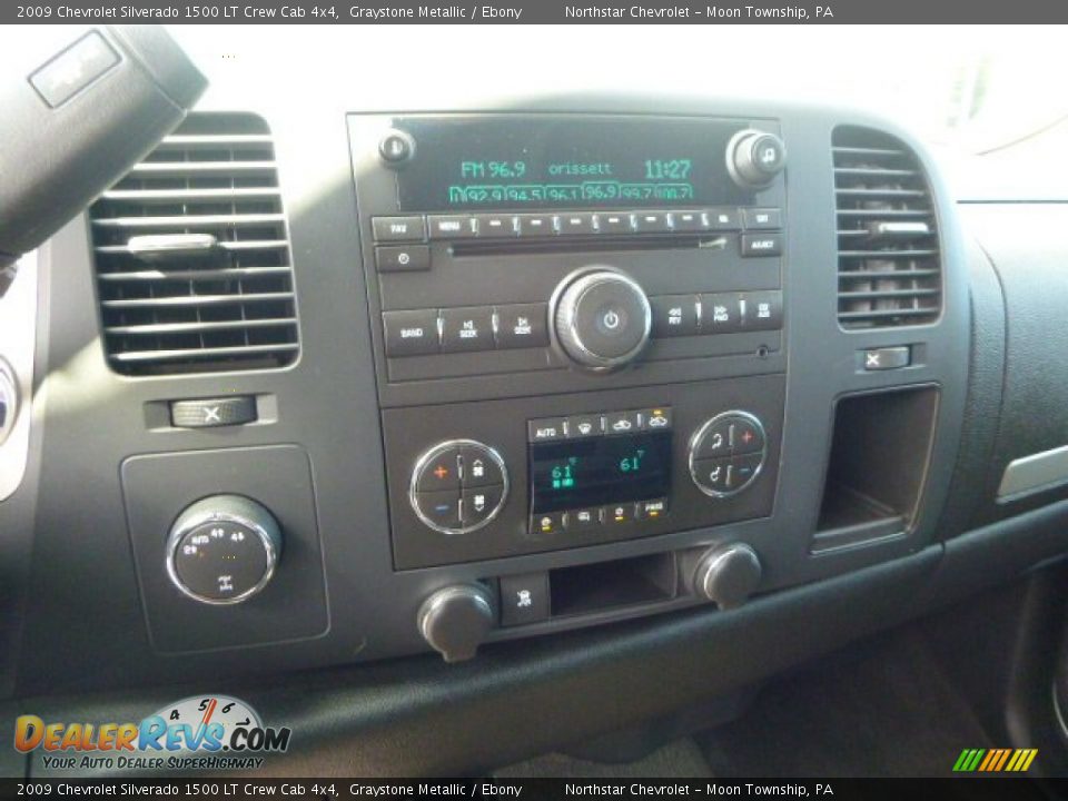 2009 Chevrolet Silverado 1500 LT Crew Cab 4x4 Graystone Metallic / Ebony Photo #18