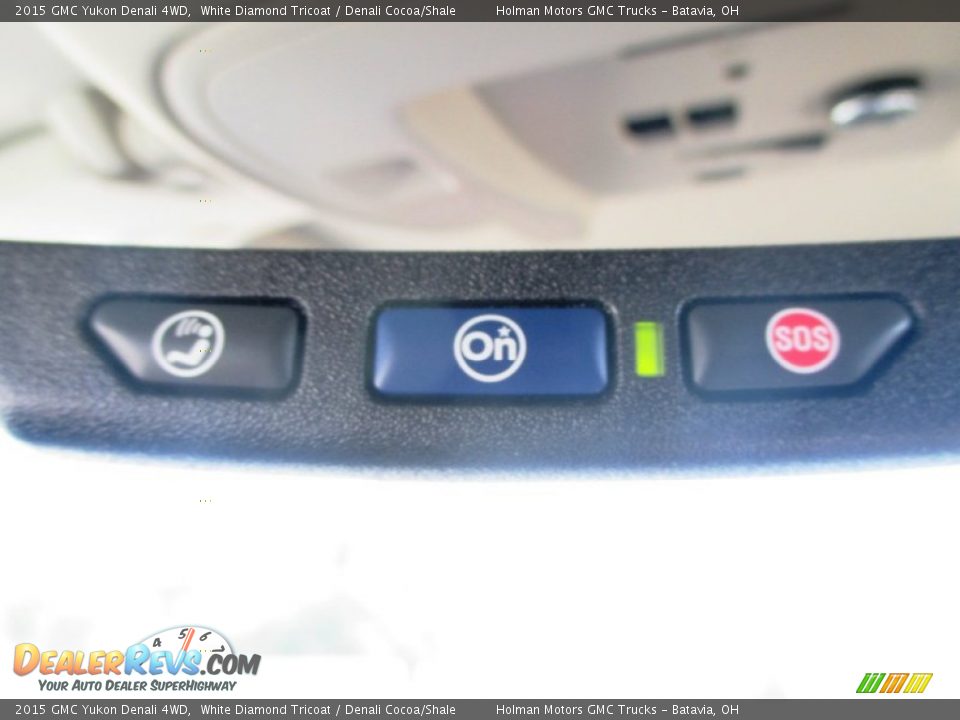 2015 GMC Yukon Denali 4WD White Diamond Tricoat / Denali Cocoa/Shale Photo #30