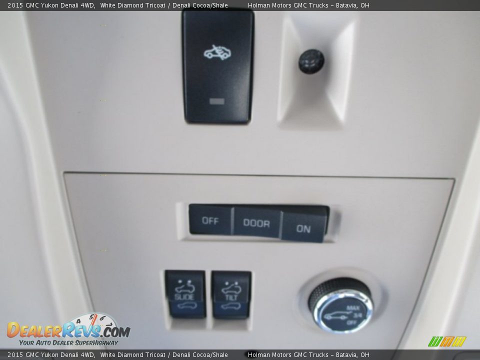 2015 GMC Yukon Denali 4WD White Diamond Tricoat / Denali Cocoa/Shale Photo #32