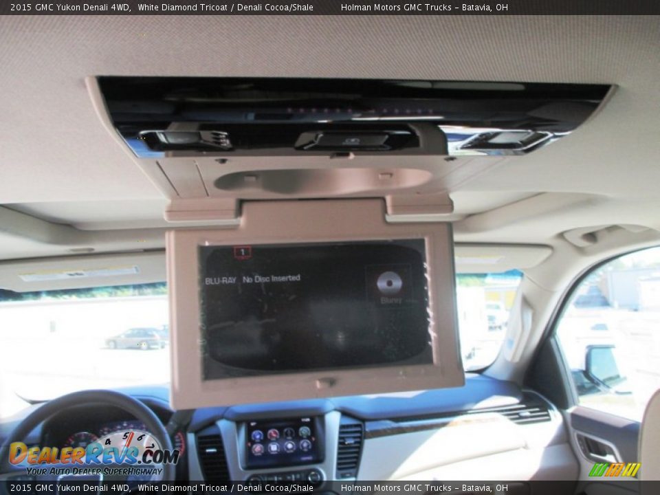 2015 GMC Yukon Denali 4WD White Diamond Tricoat / Denali Cocoa/Shale Photo #36