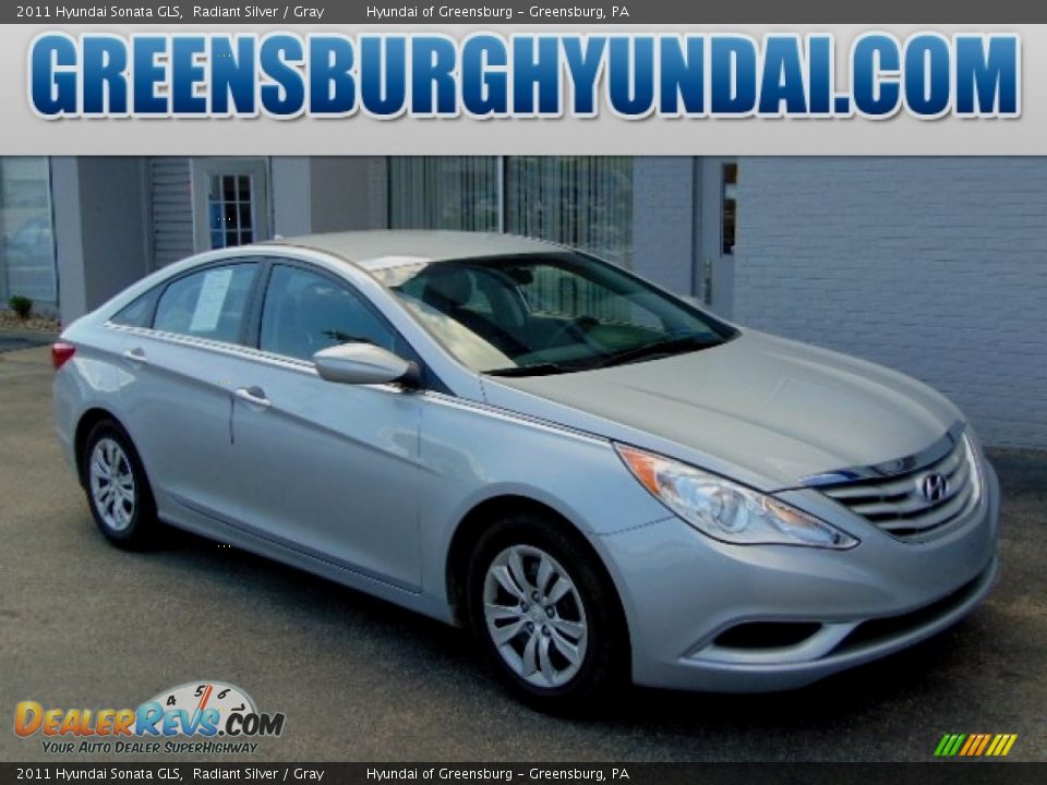 2011 Hyundai Sonata GLS Radiant Silver / Gray Photo #1