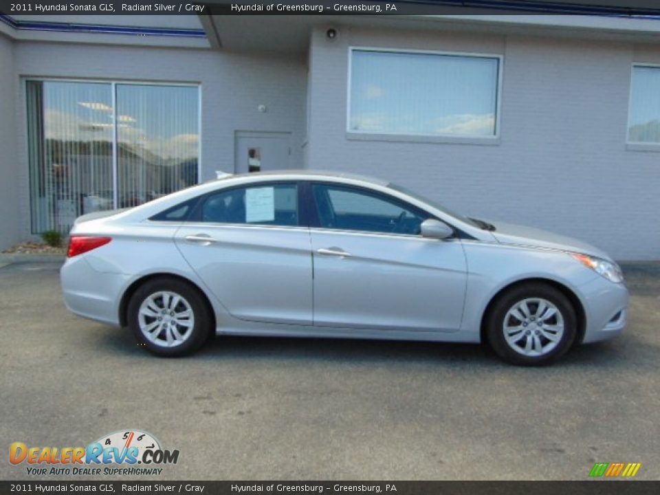 2011 Hyundai Sonata GLS Radiant Silver / Gray Photo #2