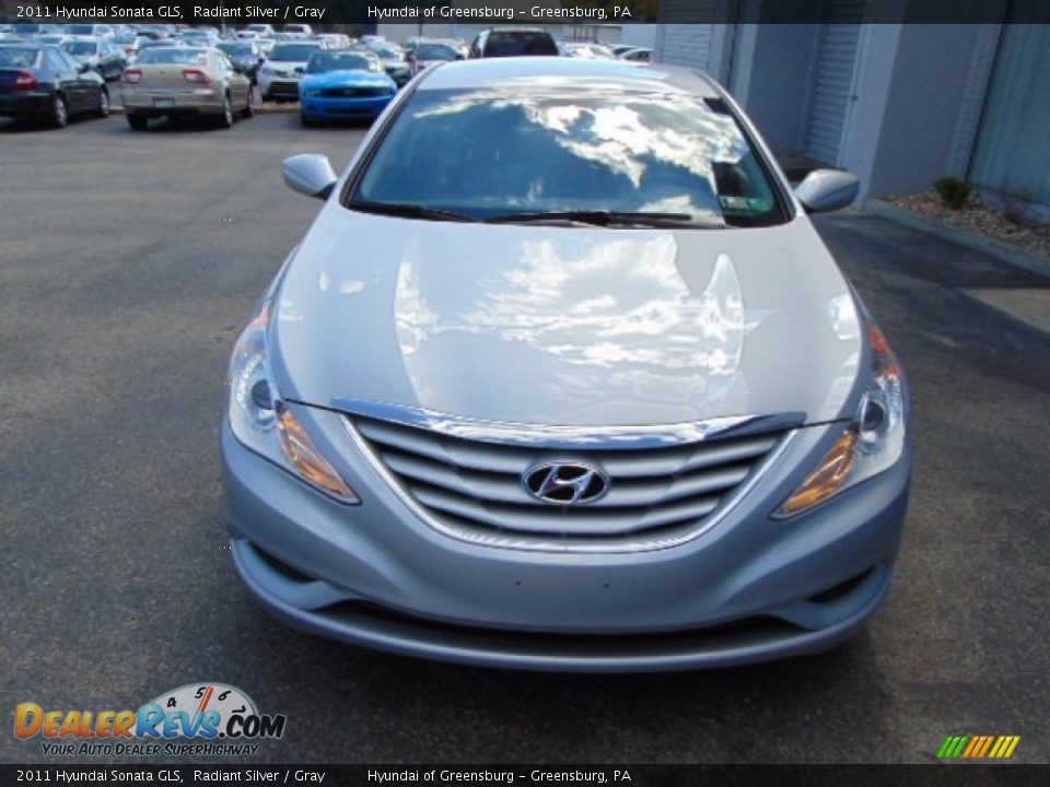 2011 Hyundai Sonata GLS Radiant Silver / Gray Photo #4