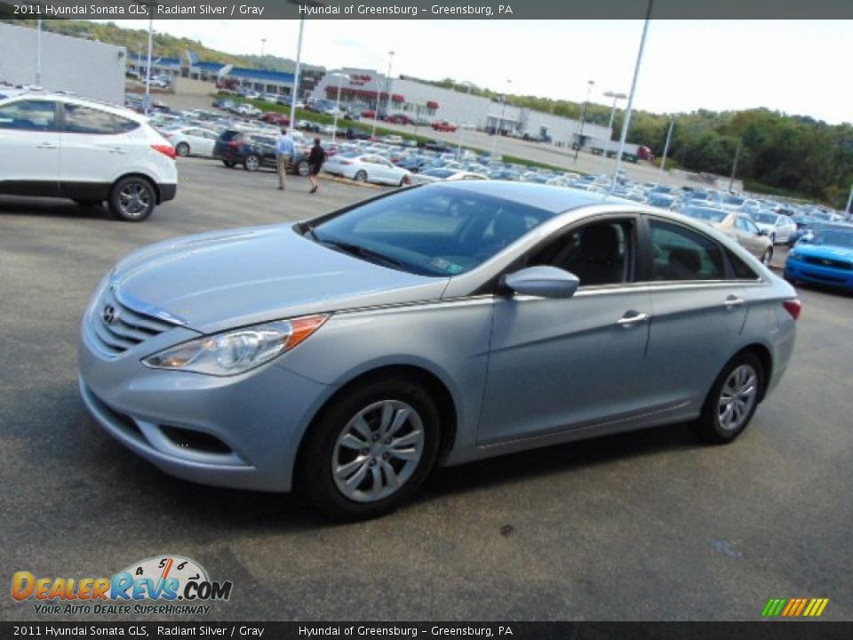 2011 Hyundai Sonata GLS Radiant Silver / Gray Photo #5