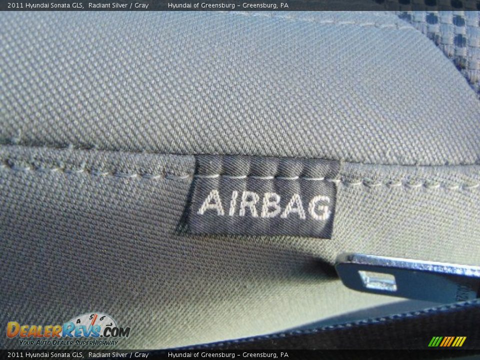 2011 Hyundai Sonata GLS Radiant Silver / Gray Photo #13