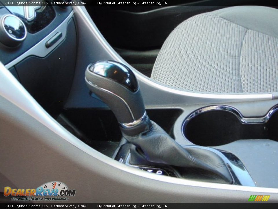 2011 Hyundai Sonata GLS Radiant Silver / Gray Photo #16