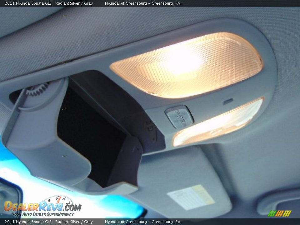 2011 Hyundai Sonata GLS Radiant Silver / Gray Photo #18