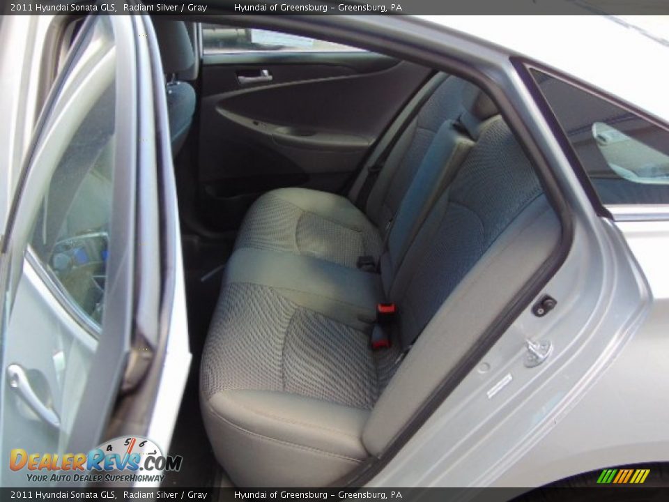 2011 Hyundai Sonata GLS Radiant Silver / Gray Photo #19