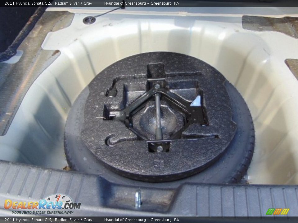 2011 Hyundai Sonata GLS Radiant Silver / Gray Photo #20