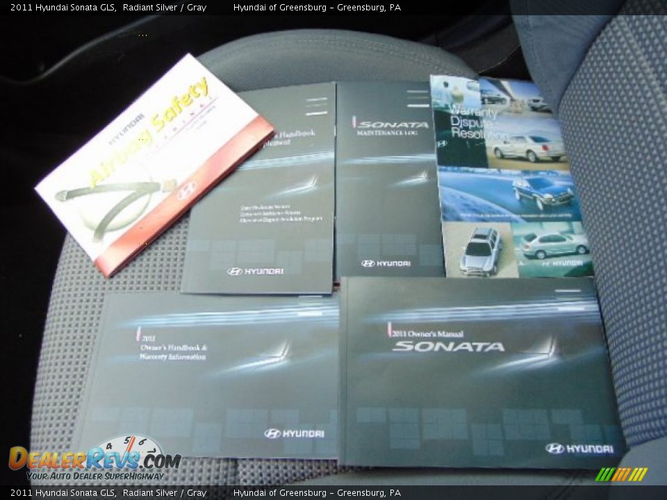 2011 Hyundai Sonata GLS Radiant Silver / Gray Photo #22