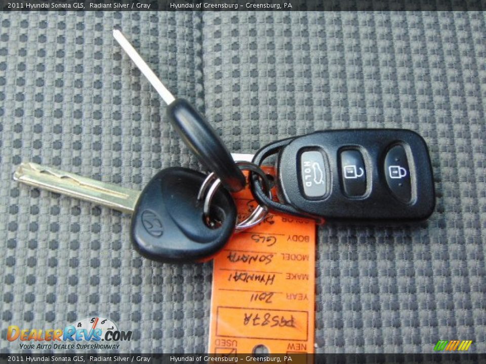 2011 Hyundai Sonata GLS Radiant Silver / Gray Photo #23